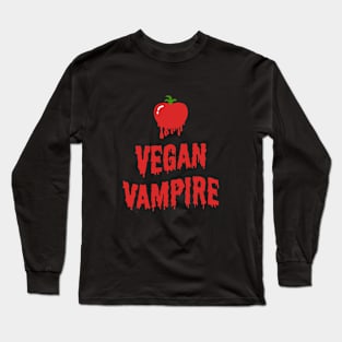 Vegan Vampire Long Sleeve T-Shirt